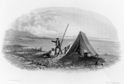 Monte Copleston en las Montañas Rocosas, 1826 de George Back